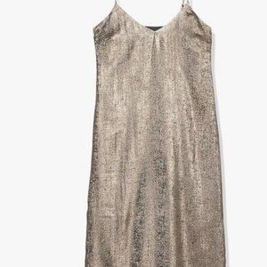 The Drop Women's Zayne Shine Slip Dress